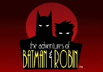 Adventures of Batman & Robin, The (Europe) screen shot title